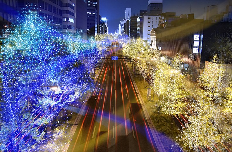 Midosuji Illumination 2018 - Kansai Finder : Kansai Finder